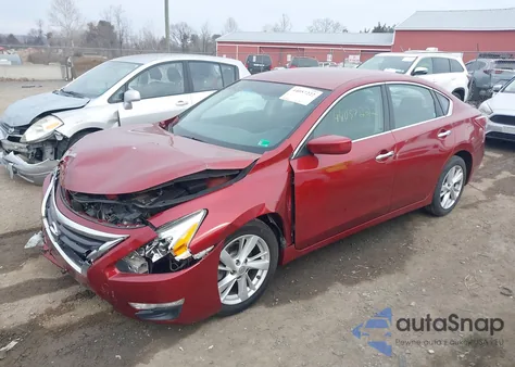 2013 Nissan Altima 2.5 Sv из США, поврежденный, VIN 1N4AL3AP1DC134972